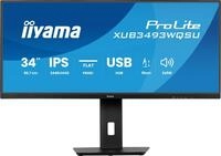 Iiyama ProLite XUB3493WQSU-B6, LED-Monitor 86.7 cm (34 Zoll), schwarz (matt), QHD,
