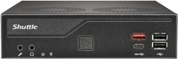 Shuttle Slim PC Barebone DH810 LGA1851 24/7 2x LAN HDMI 2.1 DP USB-C 120W