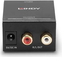 Lindy - Digital-Analog-Audiowandler - Schwarz (70368)