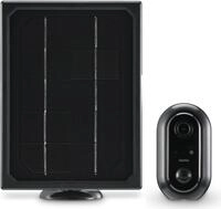 Hama &Uuml;berwachungskamera, WLAN-Kamera outdoor, Akku, Solar, Aufzeichnung, 1080p