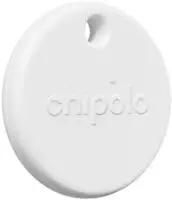 Chipolo POP Finder Tag wei&szlig; - Bluetooth Tracker f&uuml;r Apple Find My & Android - IP55