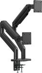 DIGITUS Dual Monitorhalterung, 2x 45, 2x 20 kg (DA-90474)