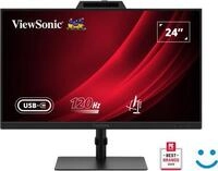 Viewsonic 60,5cm VG2441V Webcam 16:9 HDMI/DP/USBC 120Hz FHD (VG2441V)