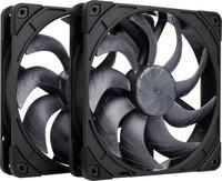 Noctua NF-A14x25 G2 PWM Sx2-PP chromax.black Geh&auml;useluefter 140 mm 2 Stueck -