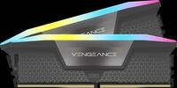 Corsair DDR5-RAM Vengeance RGB Gray - 64 GB - DDR5 (CMH64GX5M2D5600Z40)