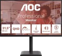 AOC Q32E4U Monitor 80 cm (31,5) QHD IPS 100Hz Schwarz (Q32E4U)