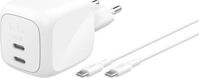 Belkin BoostCharge 67W Dual USB-C PD Wall Chrg - Kabel - Digital/Daten