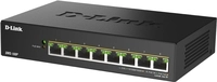 D-Link DMS 108P - Switch - unmanaged - 8 x 10/100/1000/2.5G - Desktop - PoE+ (230 W)