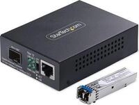 StarTech.com SM LC Fiber Media Converter 20km - Converter - Glasfaser (LWL)