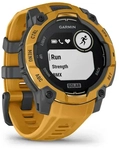 Garmin Instinct&reg; 3 Smartwatch Solar 45 mm Grau/ Sunburst mit Silikon-Wechselarmband