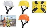 uvex Schutzhelm pheos S-KR Mips, Gr&ouml;&szlig;e 52-61 cm, wei&szlig; mit kurzem Schirm, Material:
