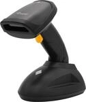 Equip Drahtloser 1D Laser-Barcodescanner - Weite Entfernung - mit St&auml;nder -