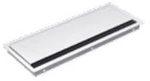 Bachmann CONI COVER long - Abdeckung f&uuml;r versenkten Anschluss - RAL 9010, Satin