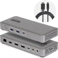 STARTECH COMPONENTS Dual-DP USB4 Dock 100W PD Driverless (208UE-USB4-DOCK)