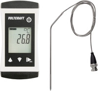 VOLTCRAFT PTM 100 + TPT-209 Temperatur-Messger&auml;t -200 - 450 &deg;C F&uuml;hler-Typ Pt1000