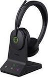 Yealink WH68 Workstation Headset - DECT & Bluetooth, ANC, UC-optimiert, Schwarz