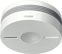 HAGER TG551A Funk-Dualwarnmelder Komfort Q, wei&szlig; (TG551A)