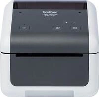 BROTHER Fast 4-inch direct thermal printer with 203dpi and network-ready...