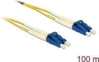 Delock LWL Kabel LC Duplex zu LC Duplex Singlemode OS2 100 m (80161)