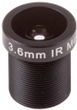 AXIS - CCTV-Objektiv - M12-Anschluss - 3.6 mm - f/1.8 (Packung mit 10) - f&uuml;r AXIS