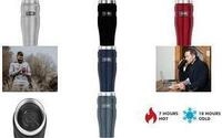 THERMOS Isolierbecher STAINLESS KING, 0,47 Liter, eisgrau doppelwandiger Edelstahl