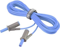 VOLTCRAFT Hochflexible Sicherheits-Messleitung [Lamellenstecker 4 mm -