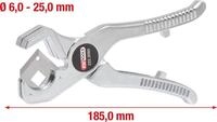 KS TOOLS Werkzeuge-Maschinen GmbH Schlauchabschneider &Oslash; 6-25mm (222.2060)