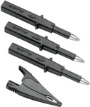 Fluke TLK290 - Messleitung - Sonde & Clip-Set - Schwarz - Silber - CAT II,CAT...