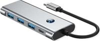 VALUE USB C Dockingstation 7-in-1, 4K60 1xHDMI, 3xUSB-A, 1xSD/microSD, 1xC PD