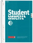 Brunnen 1067974, BRUNNEN Collegeblock Student DUO liniert und kariert DIN A4 mit