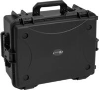 ROADINGER Kunststoffcase f&uuml;r 8x AKKU Flat Light mit Trolley 55x42x26cm schwarz