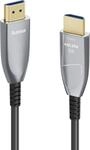 Hama Ultra High Speed HDMI-Kabel, Glasfaser, AOC, zertifiziert, 8K, Alu, 15 m