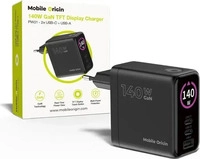 Mobile Origin MO-140WDCH-PW21, Mobile Origin 140W GaN Charger PW21 2x USB-C + 2x