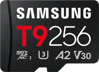 Samsung T9 microSDXC Speicherkarte 256 GB - bis 200 MB/s Lesen, 130 MB/s Schreiben