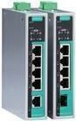Moxa EDS-G205A-4POE-T - Switch - unmanaged - 4 x 10/100/1000 (PoE+) + 1 x...