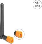 Delock WiFi 6 Antenne FAKRA M Buchse 2.5 - schwarz (81493)
