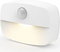 Hama LED-Nachtlicht Cozy, Bewegungs- und D&auml;mmerungssensor, Batterie, 3 St&uuml;ck