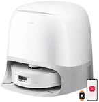 Roborock Qrevo Curv 2 FlowX wei&szlig; Saug-Wischroboter 20000 Pa SpiraFlow Walze Dock