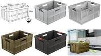keeeper Profi-Klappbox benno, 45 Liter, olive geschlossen, integrierte...