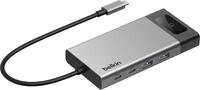 Belkin CONNECT 8-in-1 USB-C Hub f&uuml;r 2 Bildschirme INC027hqSGY (INC027HQSGY)