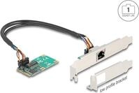 Delock Mini PCIe I/O full size 1 x RJ45 Gigabit LAN (95268)