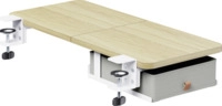 SpeaKa Professional SP-DET07-LW Home Office-Set Holz (hell) (SP-14124304)
