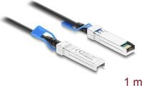 Delock Twinax Kabel SFP28 Stecker zu SFP28 Stecker 25 Gbps 1 m (84076)