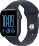 Apple Watch SE 3 Aluminium Cellular 44mm Mitternacht (Sportarmband navyblau) S/M