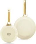 GreenPan Padova Reserve 2Tlg Bratpfannenset 20+26cm Creme (CC008494-001)