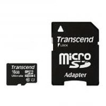 TRANSCEND 16GB microSDHC Class10 U1,MLC,600x (TS16GUSDHC10U1)