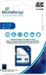 MediaRange MR961, MediaRange - Flash-Speicherkarte - 4GB - Class 10 - SDHC - Blau
