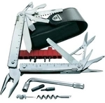 Victorinox Schweizer Taschenmesser SwissTool Plus I mit Leder-Etui 3.0338.L
