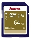 Hama - Flash-Speicherkarte - 64GB - UHS Class 1 / Class10 - SDXC UHS-I (00124136)