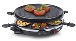 Princess 162725 Raclette 6 Grill Party - 800 W - 230 V - 350 mm - 350 mm - 240 mm -